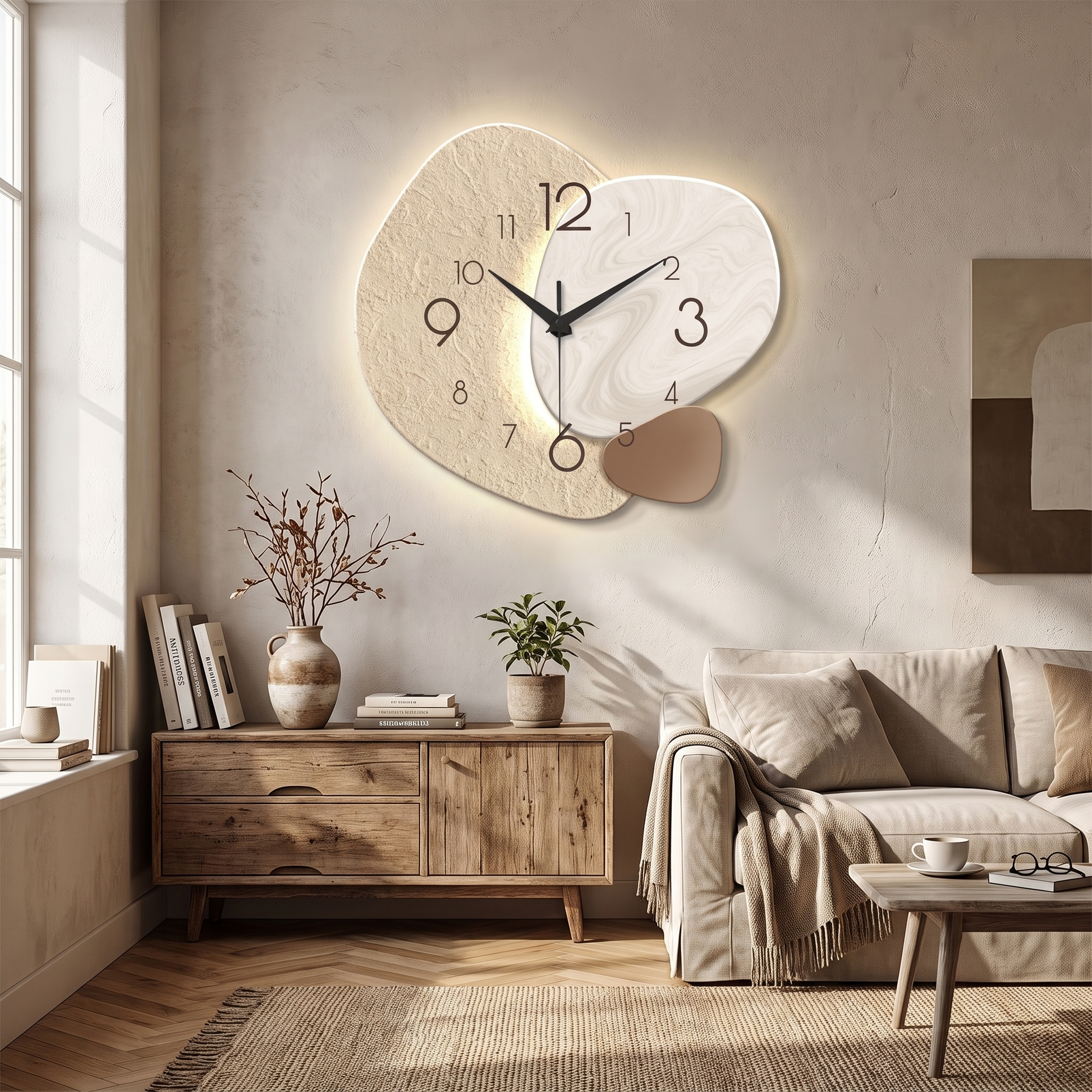 TempoStone Modern Simple Wall Clock