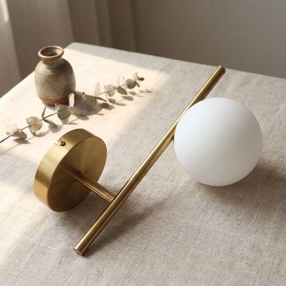 Astra Wall Light Dual Globe Modern Gold