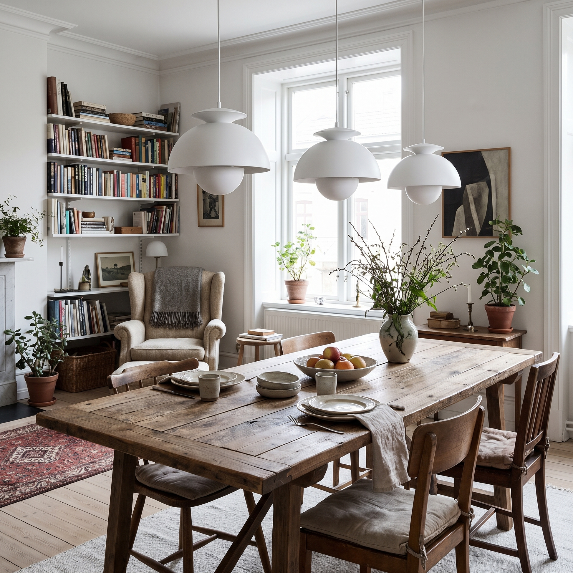 Flora Pendant Light Nordic LED Ceiling Lamp