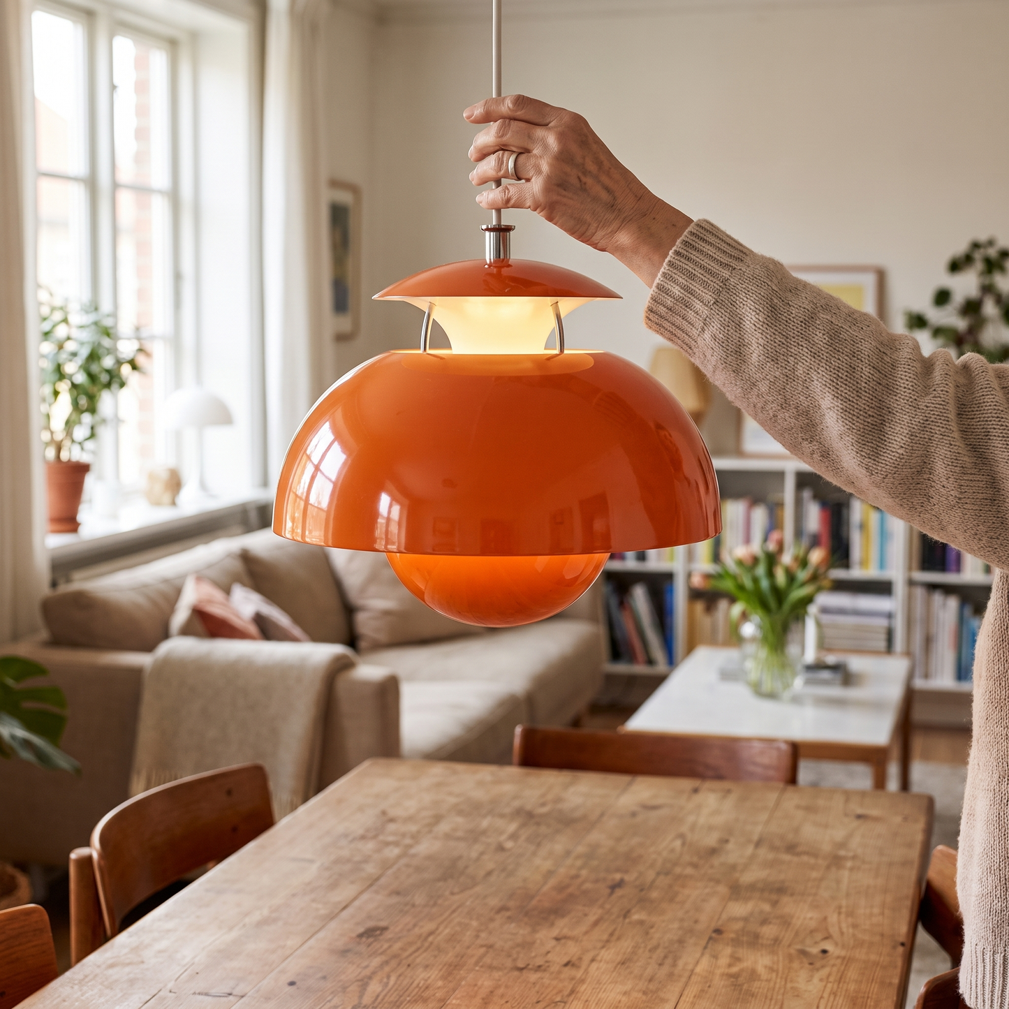 Flora Pendant Light Nordic LED Ceiling Lamp