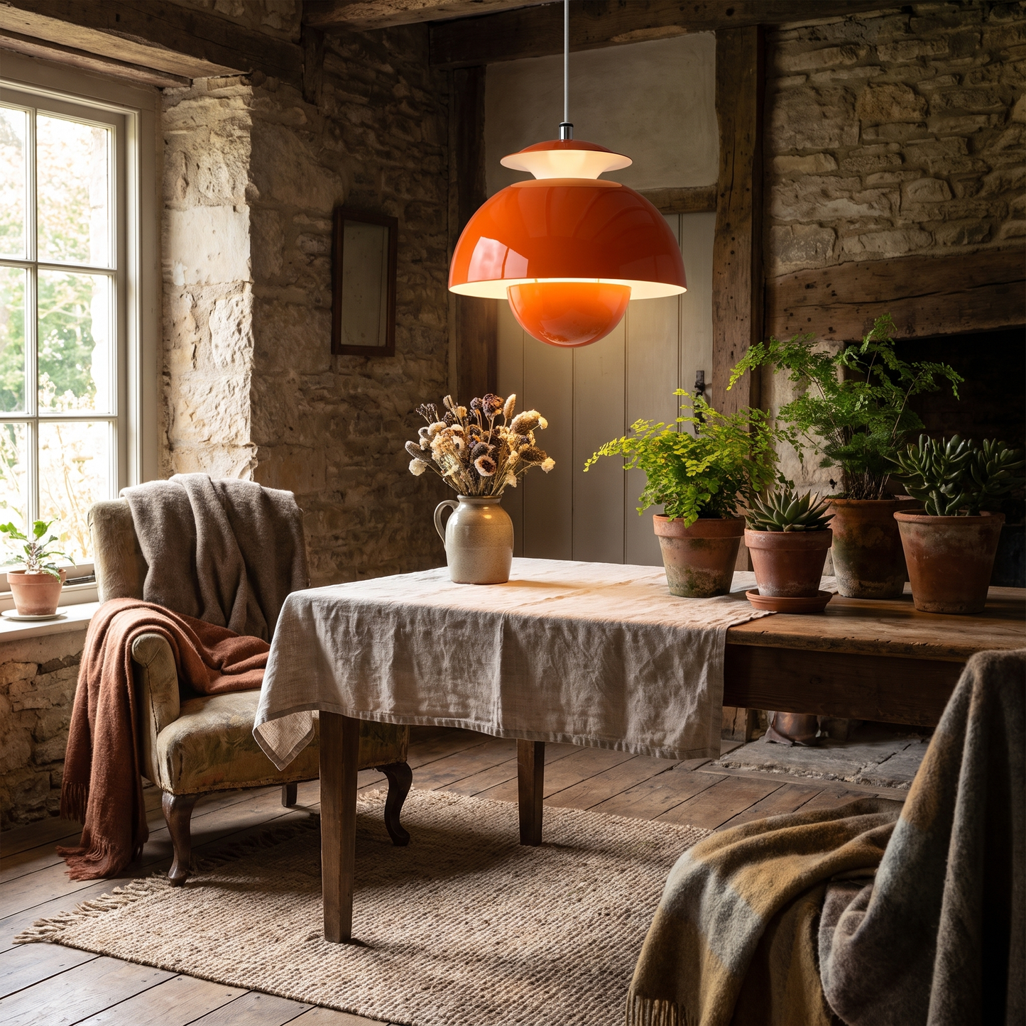 Flora Pendant Light Nordic LED Ceiling Lamp