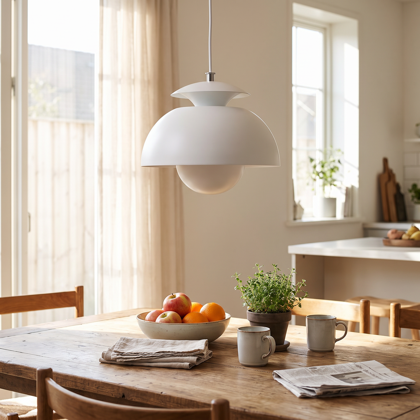 Flora Pendant Light Nordic LED Ceiling Lamp