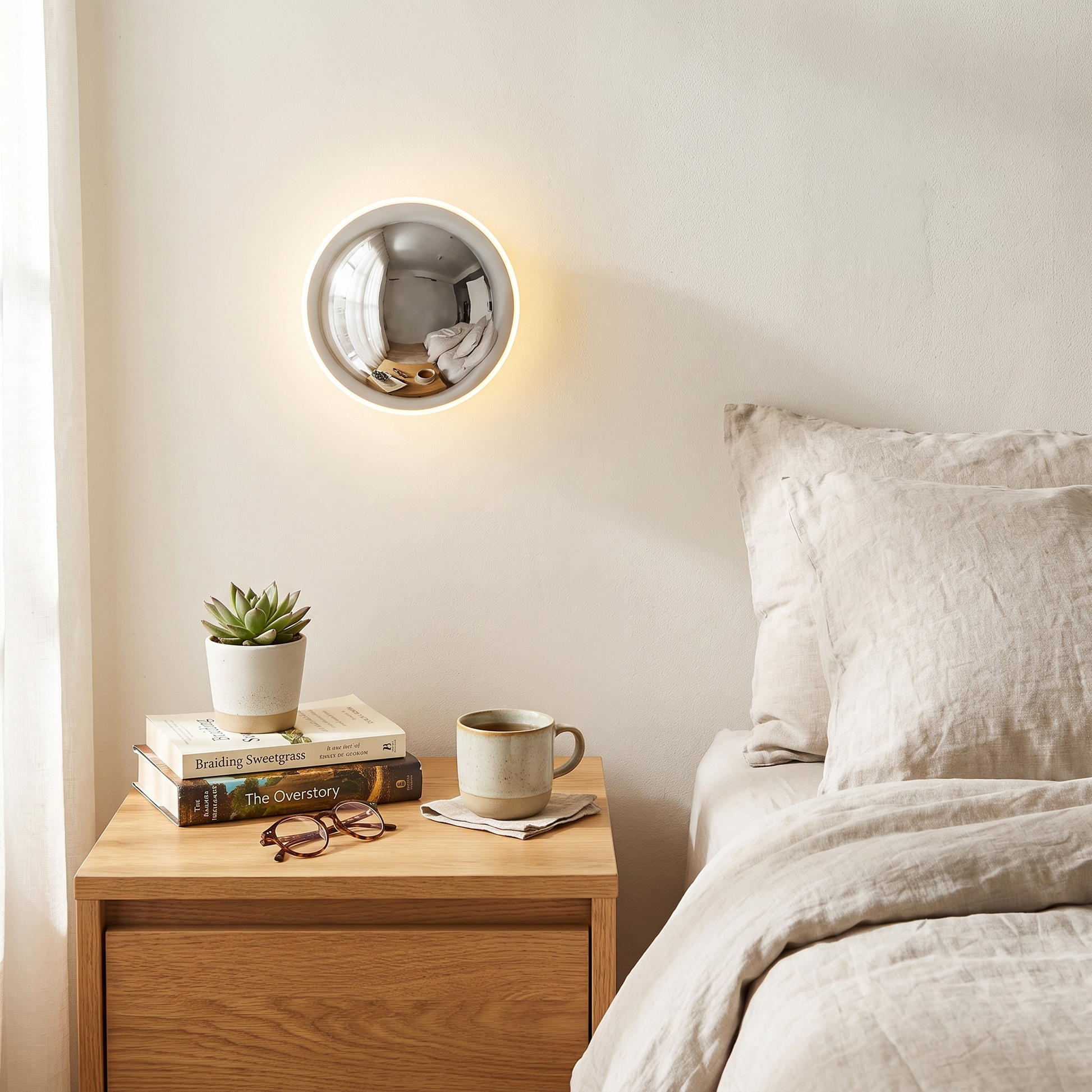 Bauhaus Eclipse Wall Lamp Gold Finish