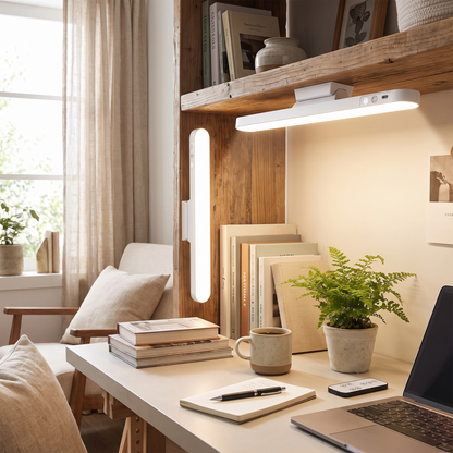 Magnetic Rechargeable Light Bar Cordless Reading Lamp