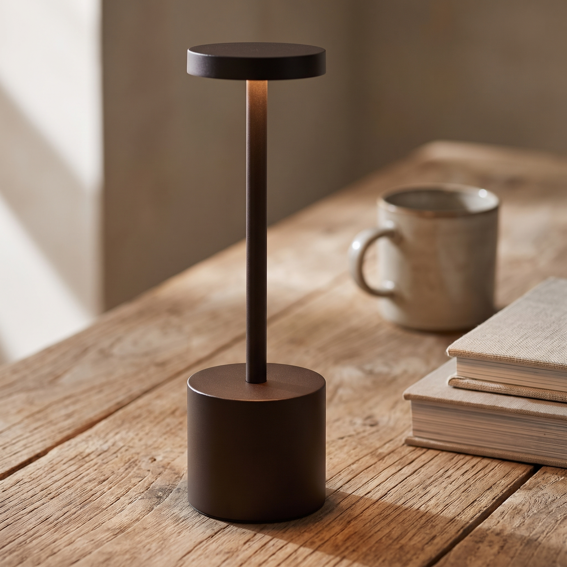Cordless Table Lamp Rechargeable Touch Dimmable