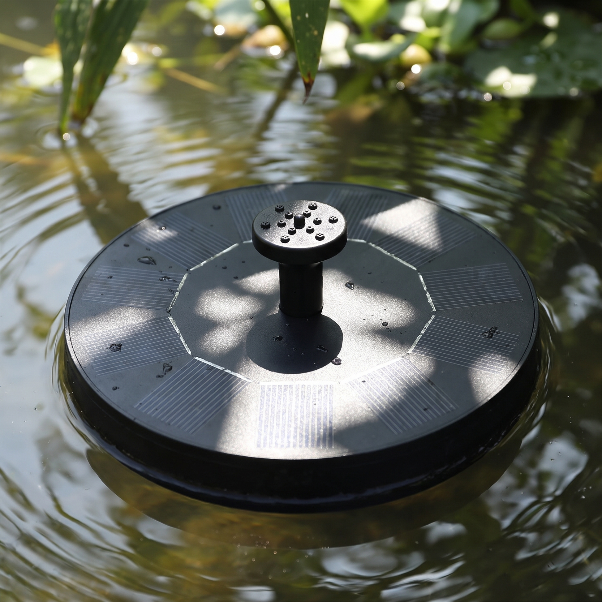 Solar Water Fountain Floating Pump for Birdbaths and Ponds