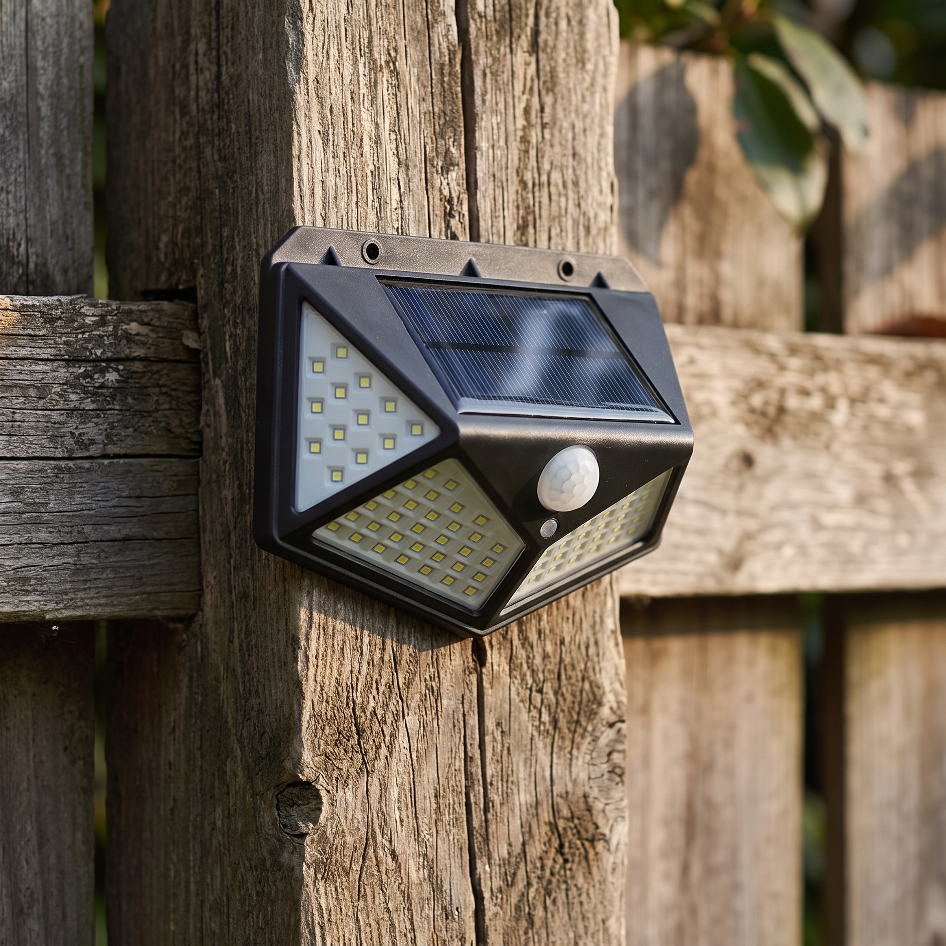 Solar Security Wall Light 100 LED Motion Sensor Outdoor Light