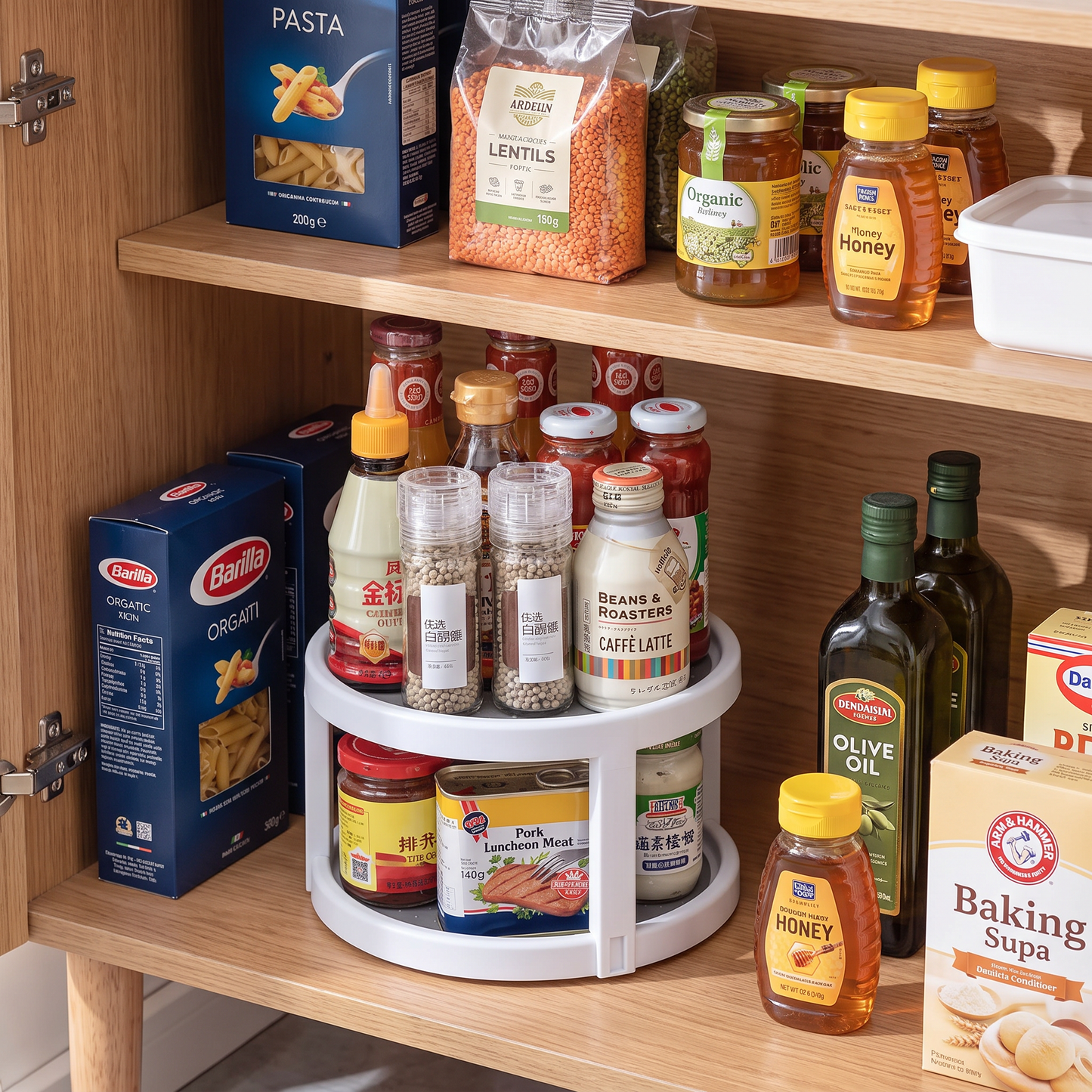 Rotating Cabinet Turntable Kitchen Lazy Susan