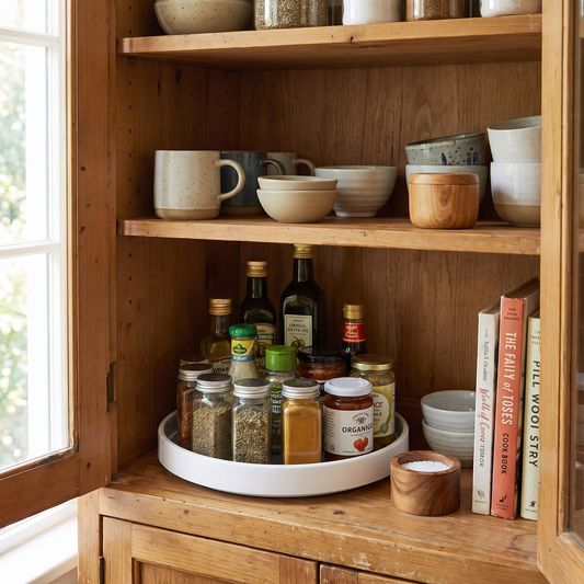 Rotating Cabinet Turntable Kitchen Lazy Susan