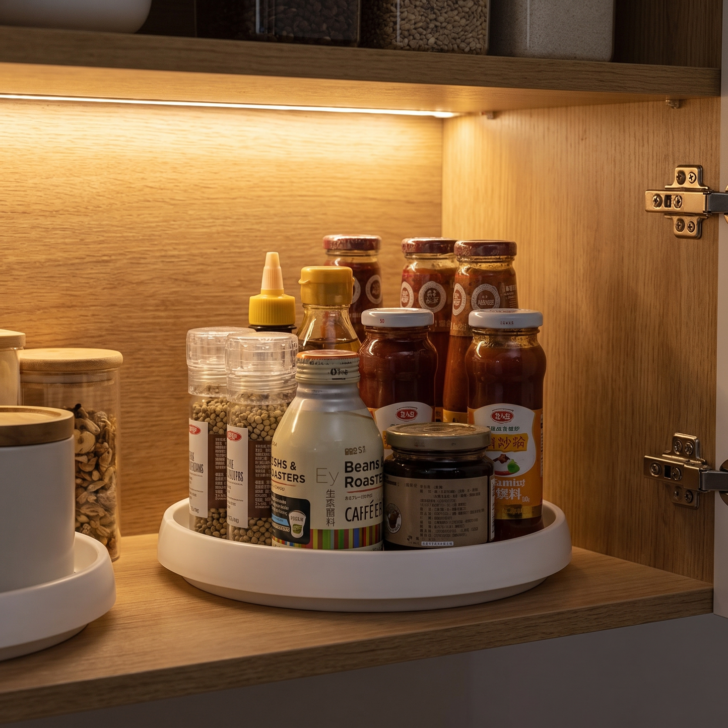 Rotating Cabinet Turntable Kitchen Lazy Susan