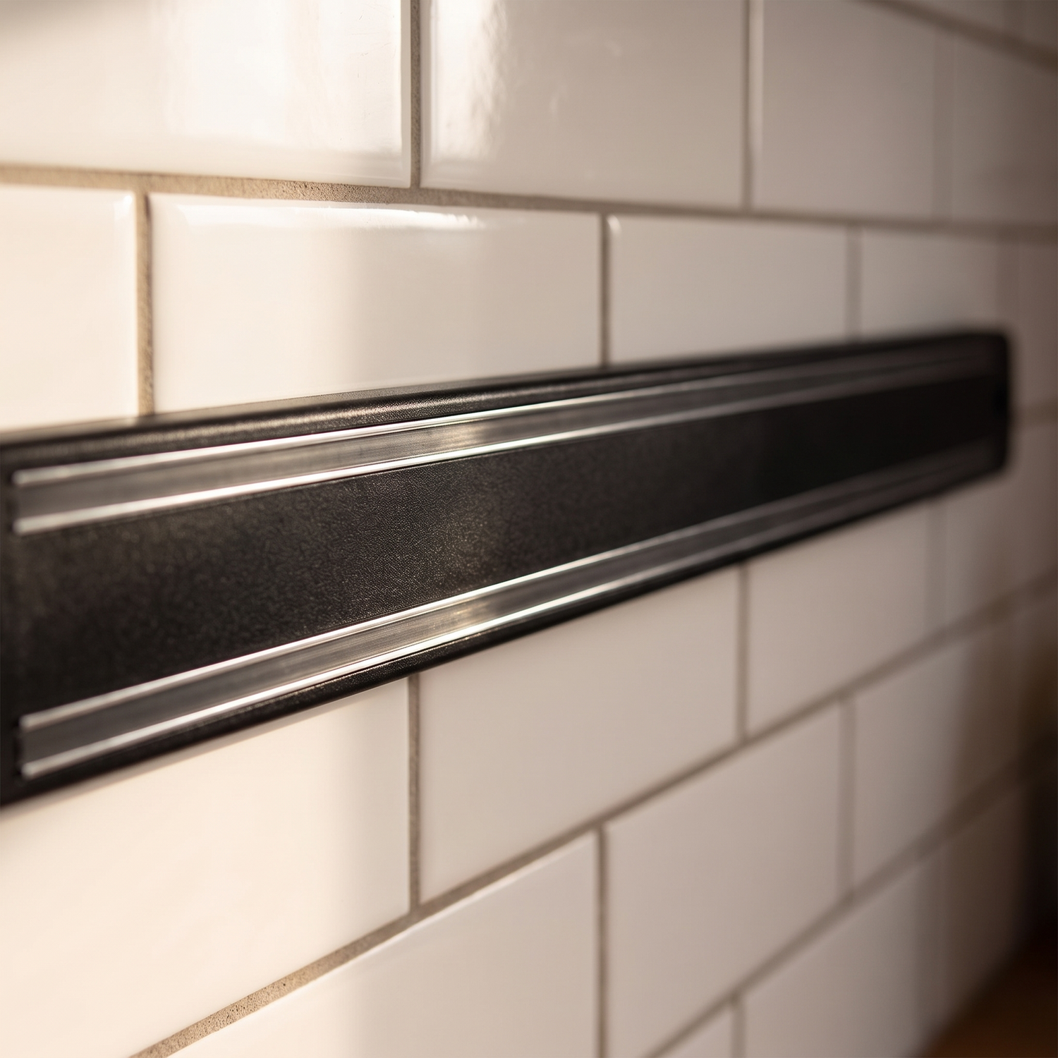 Magnetic Wall Knife Strip Stainless Steel Rail