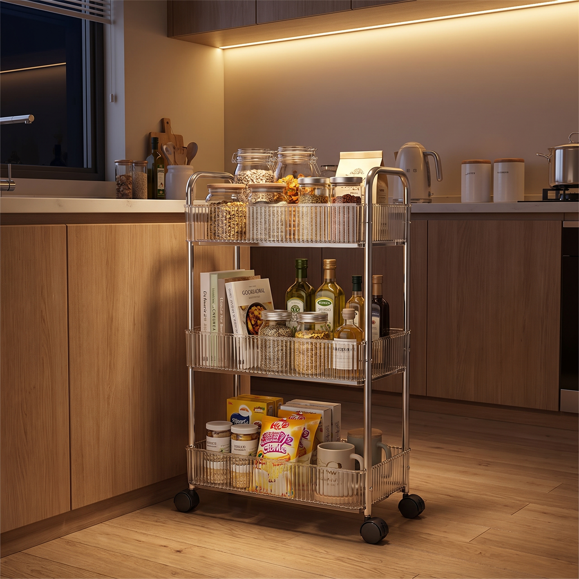 Rolling Kitchen Trolley