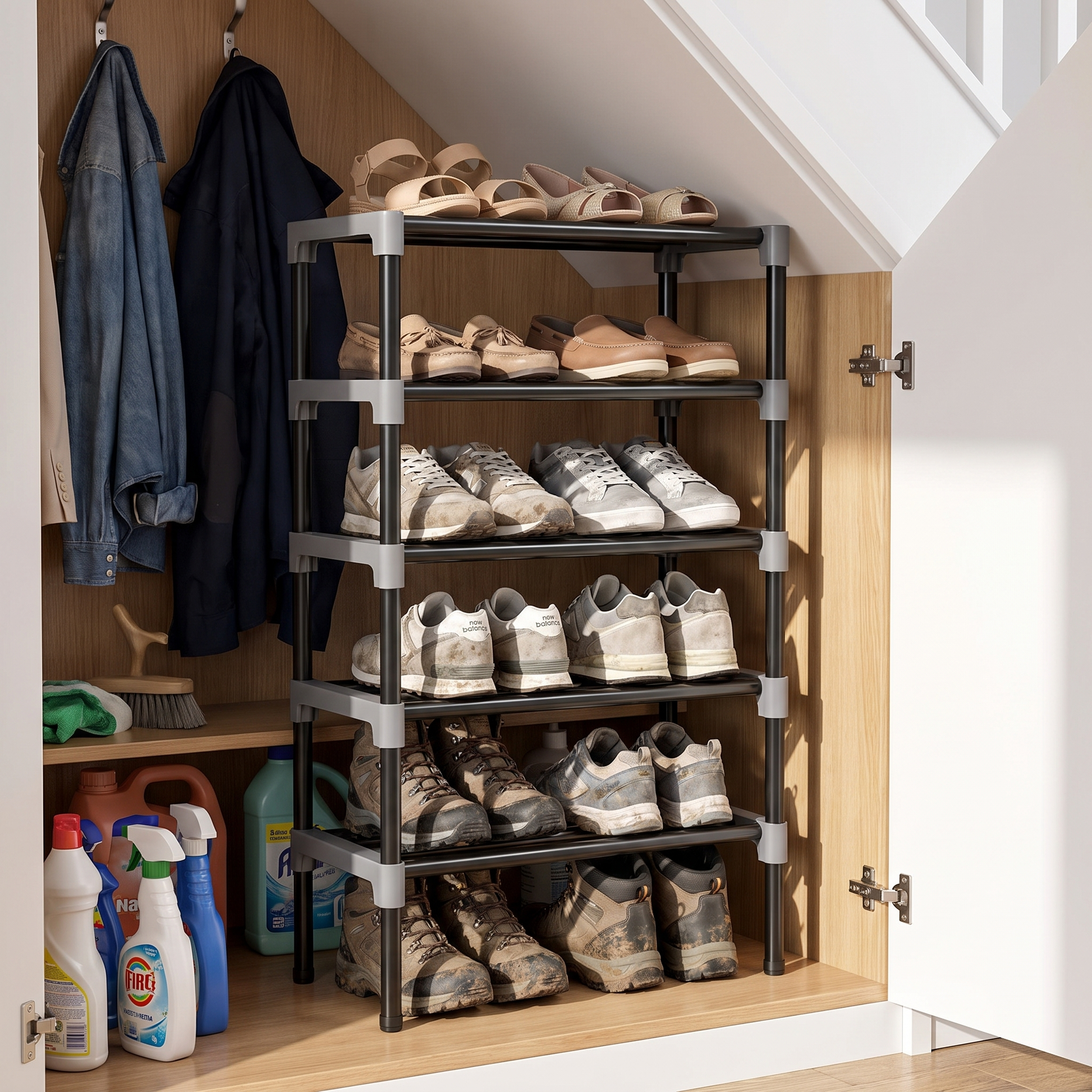 Multi-Layer Shoe Rack