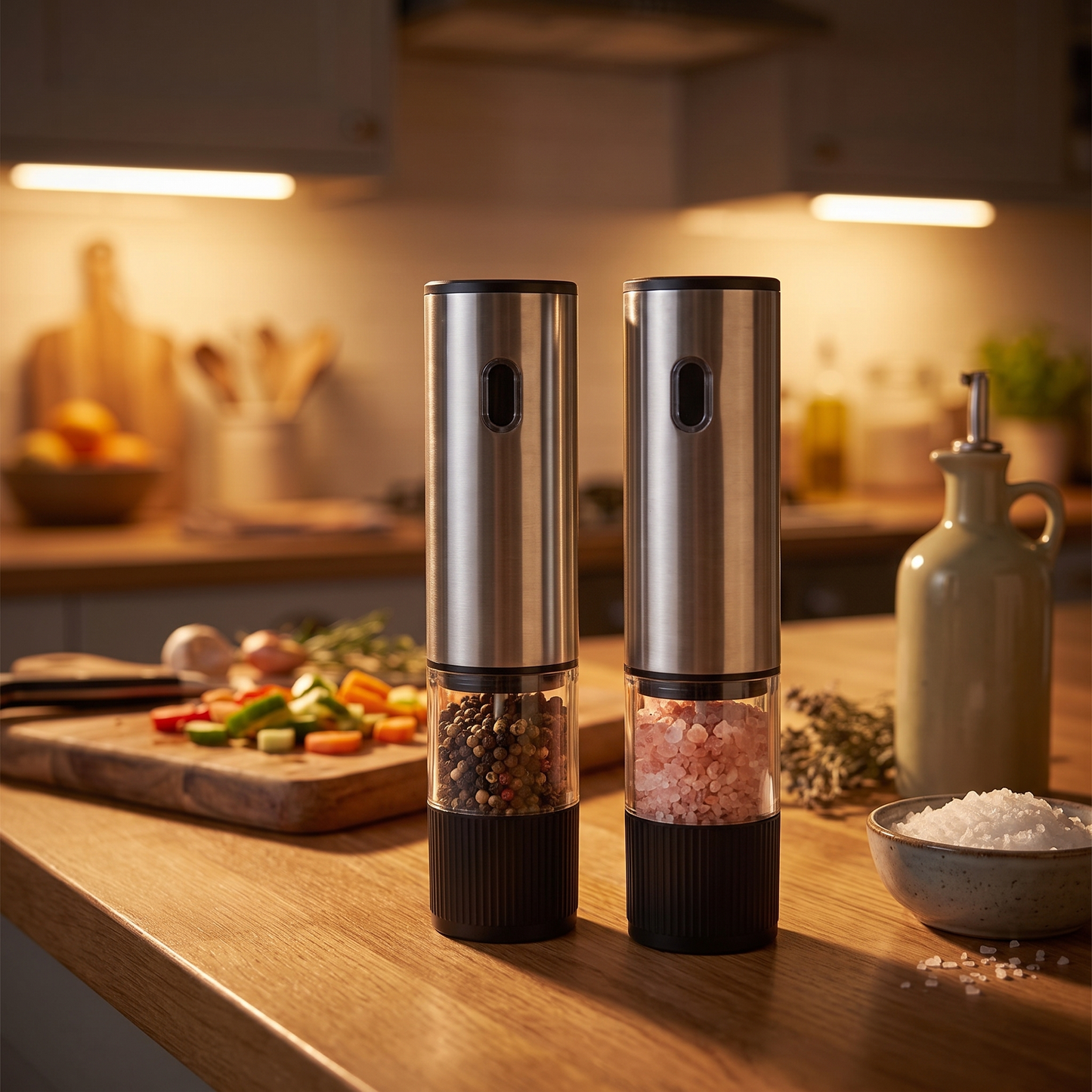 Electric Salt and Pepper Grinder