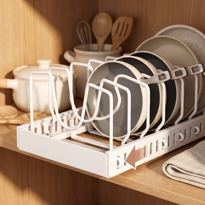 Under-Cabinet Sliding Pan Organiser